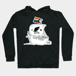 Be Gay, Do Piracy Hoodie